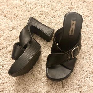 RARE‼️Vintage Steve Madden 90s Platform Sandals
